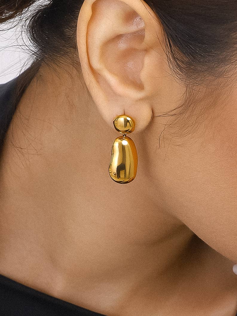Gemali 18K Non-Tarnish Classic Drop Earring