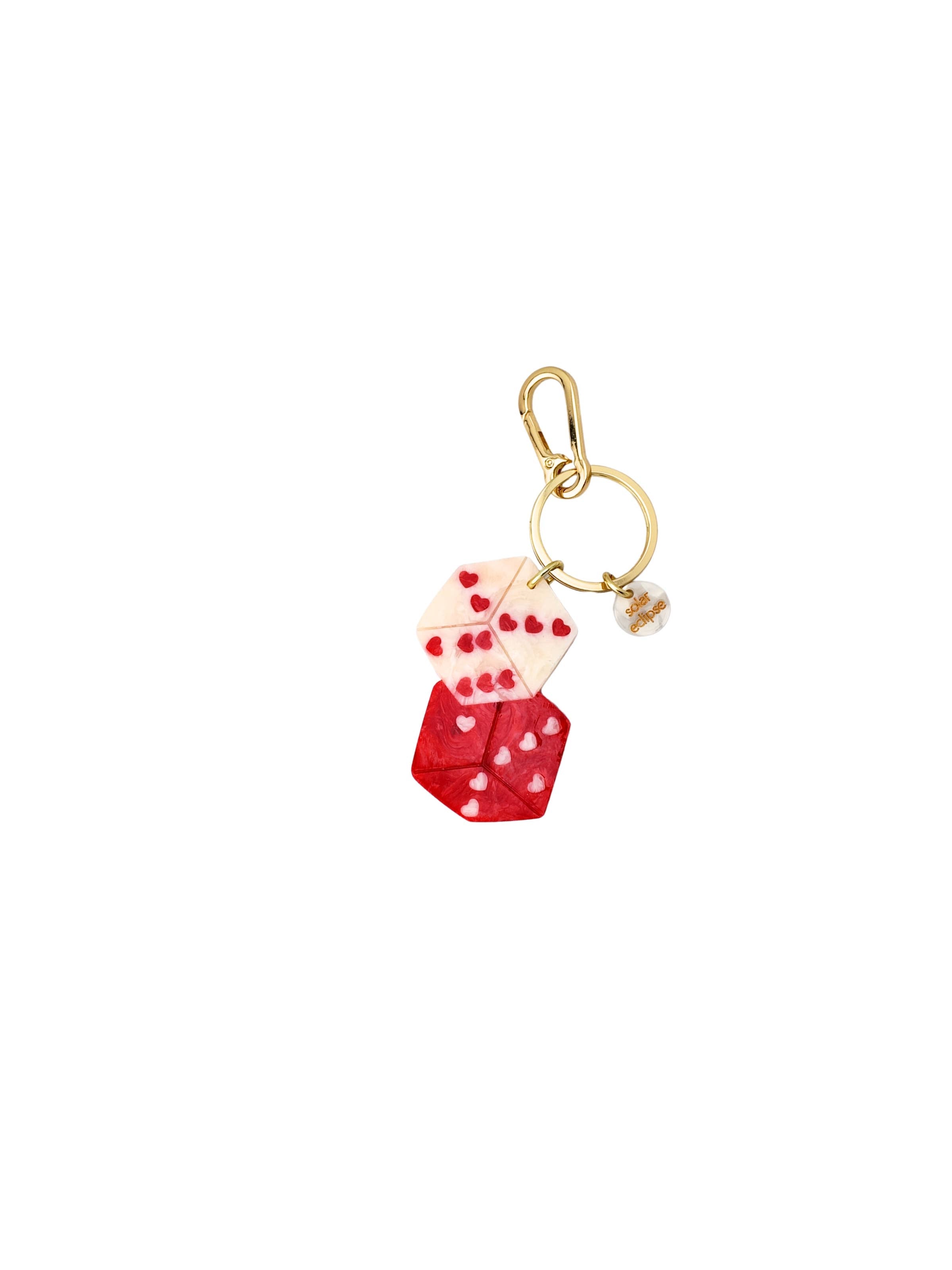 Lucky Dice Bag Charm + Keychain