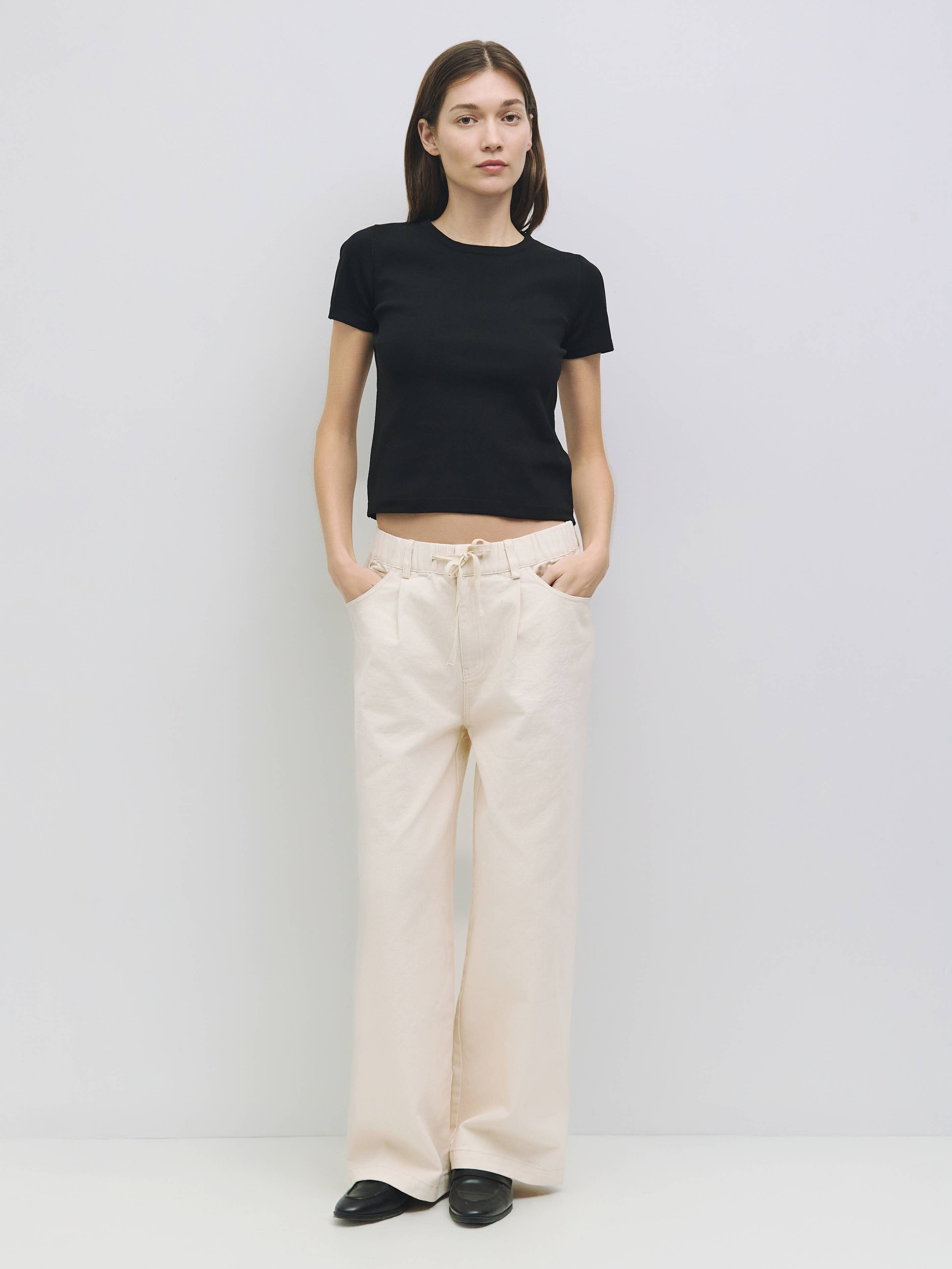 The Clem Sweater | Semi-Cropped Knit Sweater