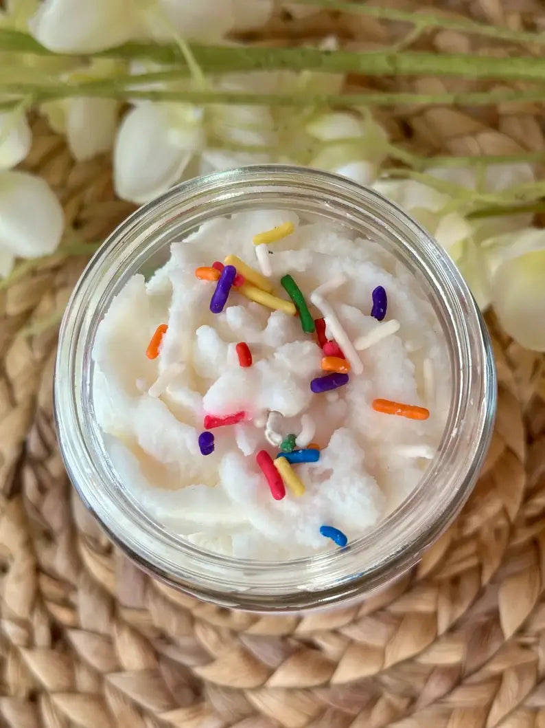 SOY WAX CUSTOM SPRINKLE BIRTHDAY CANDLE