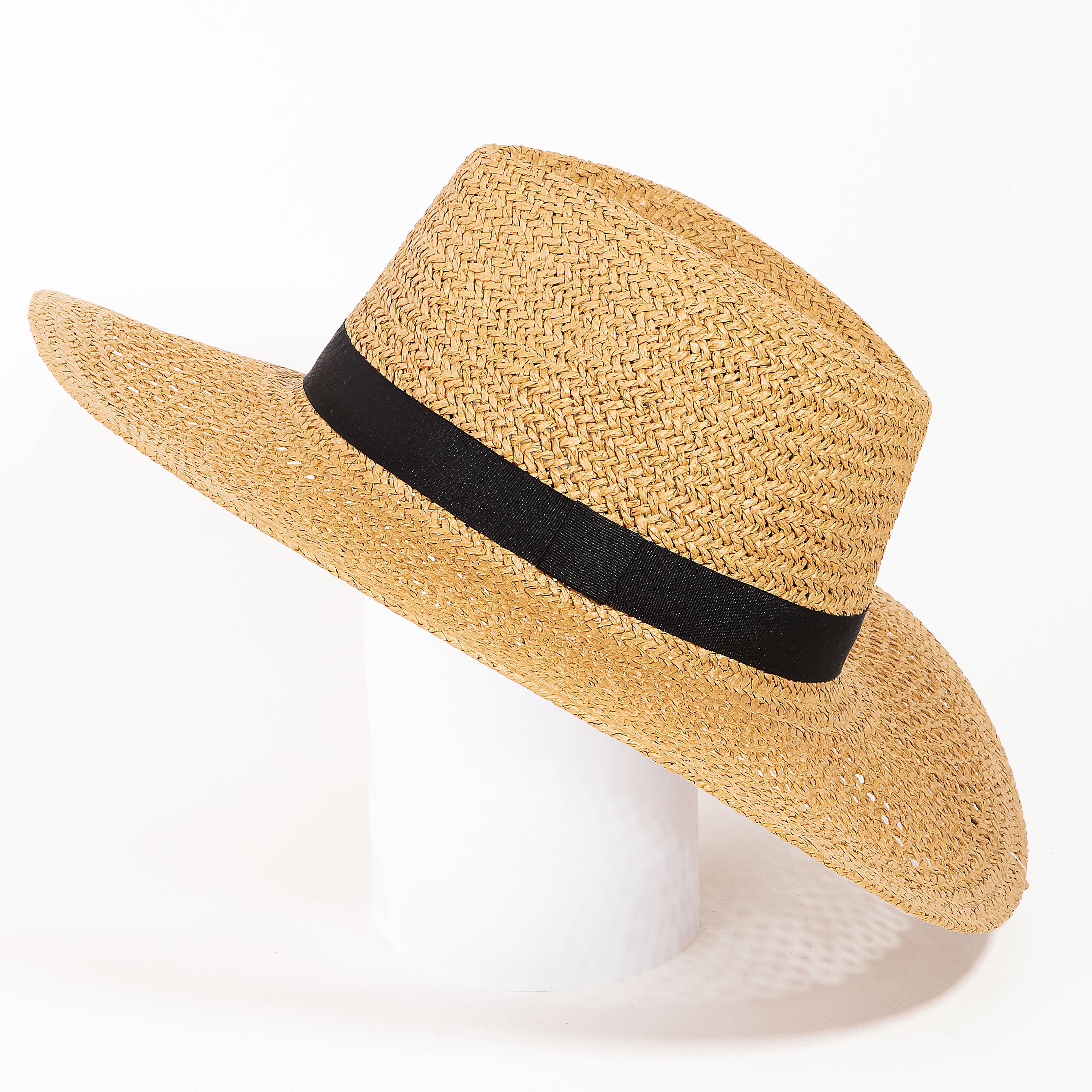 Basket Weave Fashion Straw Hat