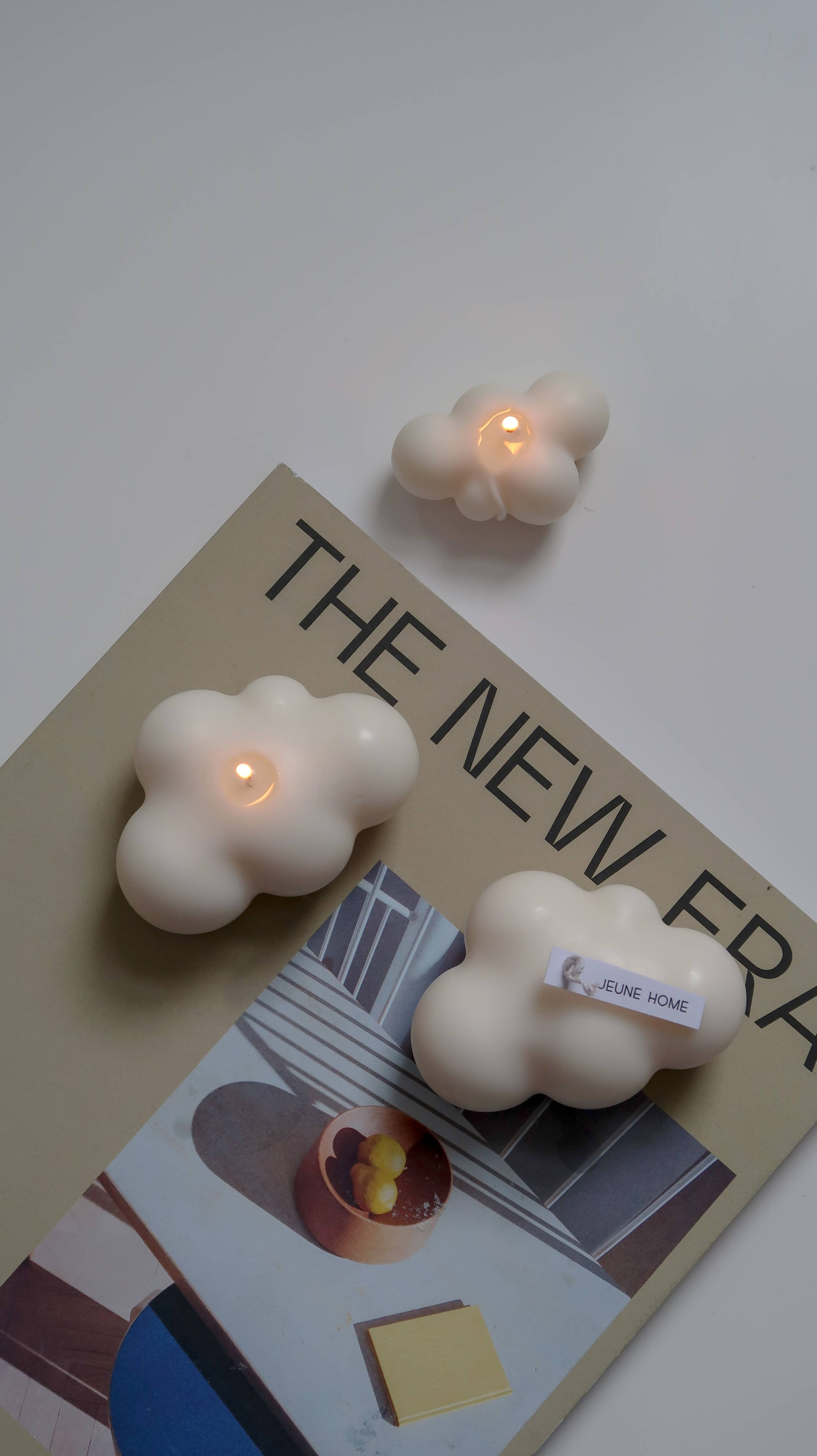 Cloud candle - Big | Fluffy cloud candle | Party favours