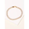 Baguette Rhinestone Tennis Bracelet