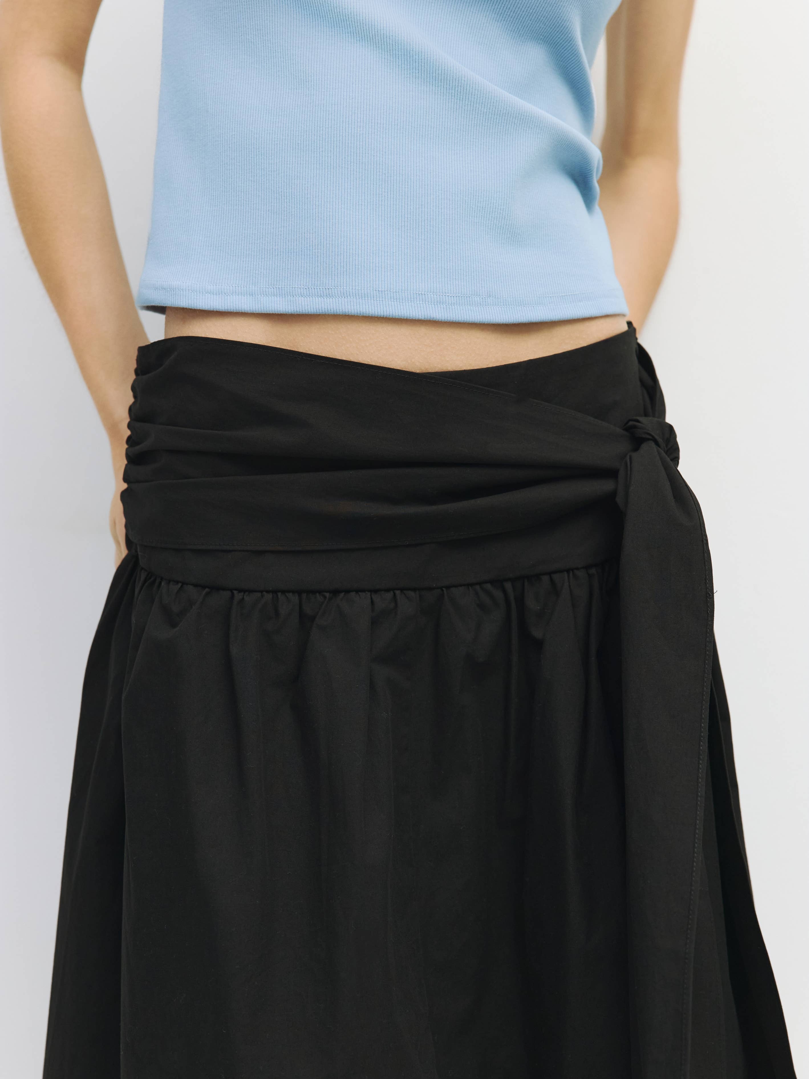 The Ruth Skirt | Tie-Waist Midi Dress