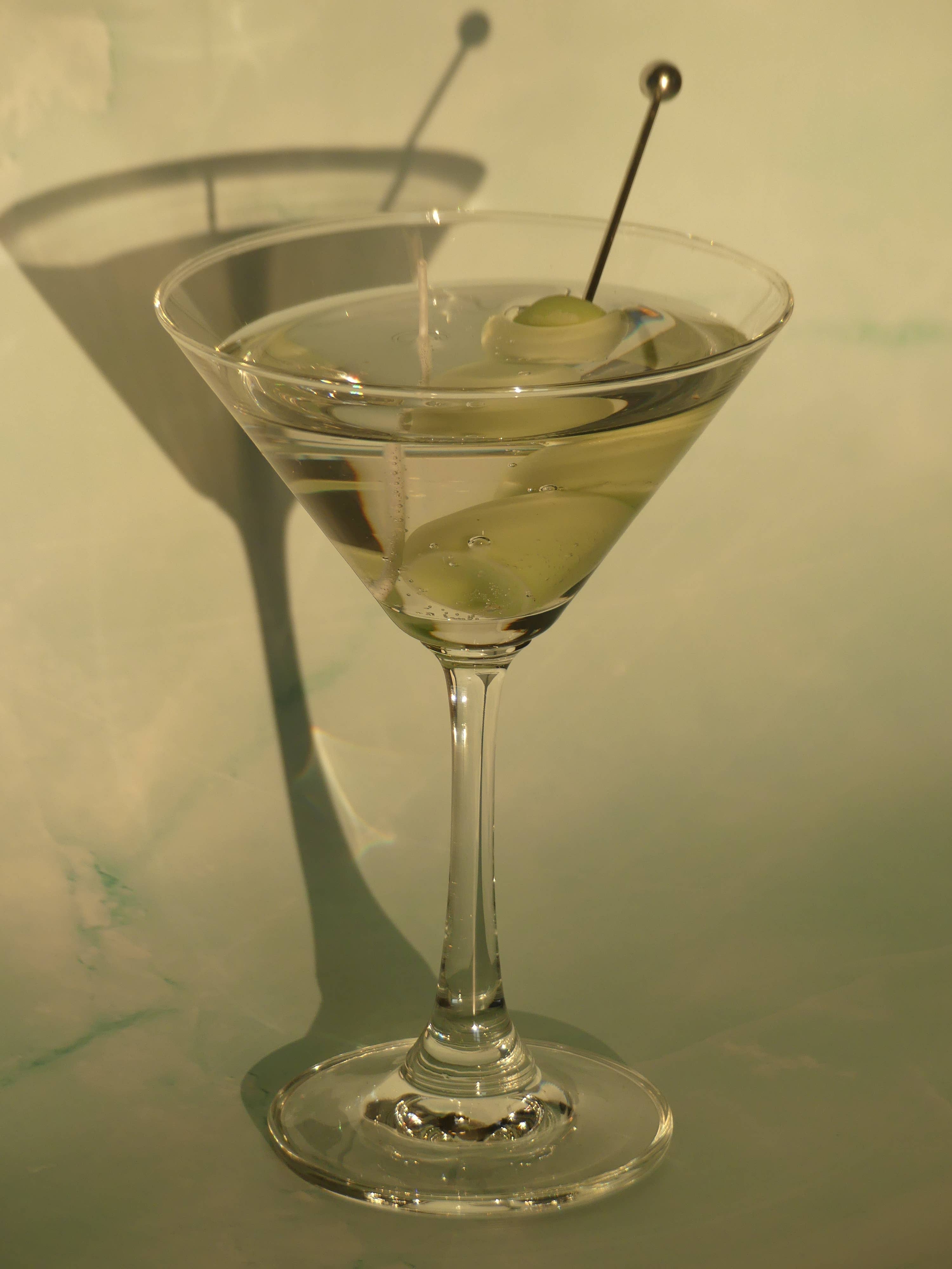 Extra Olives Martini Candle