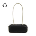 Micaela Black Recycled Vegan Shoulder Bag