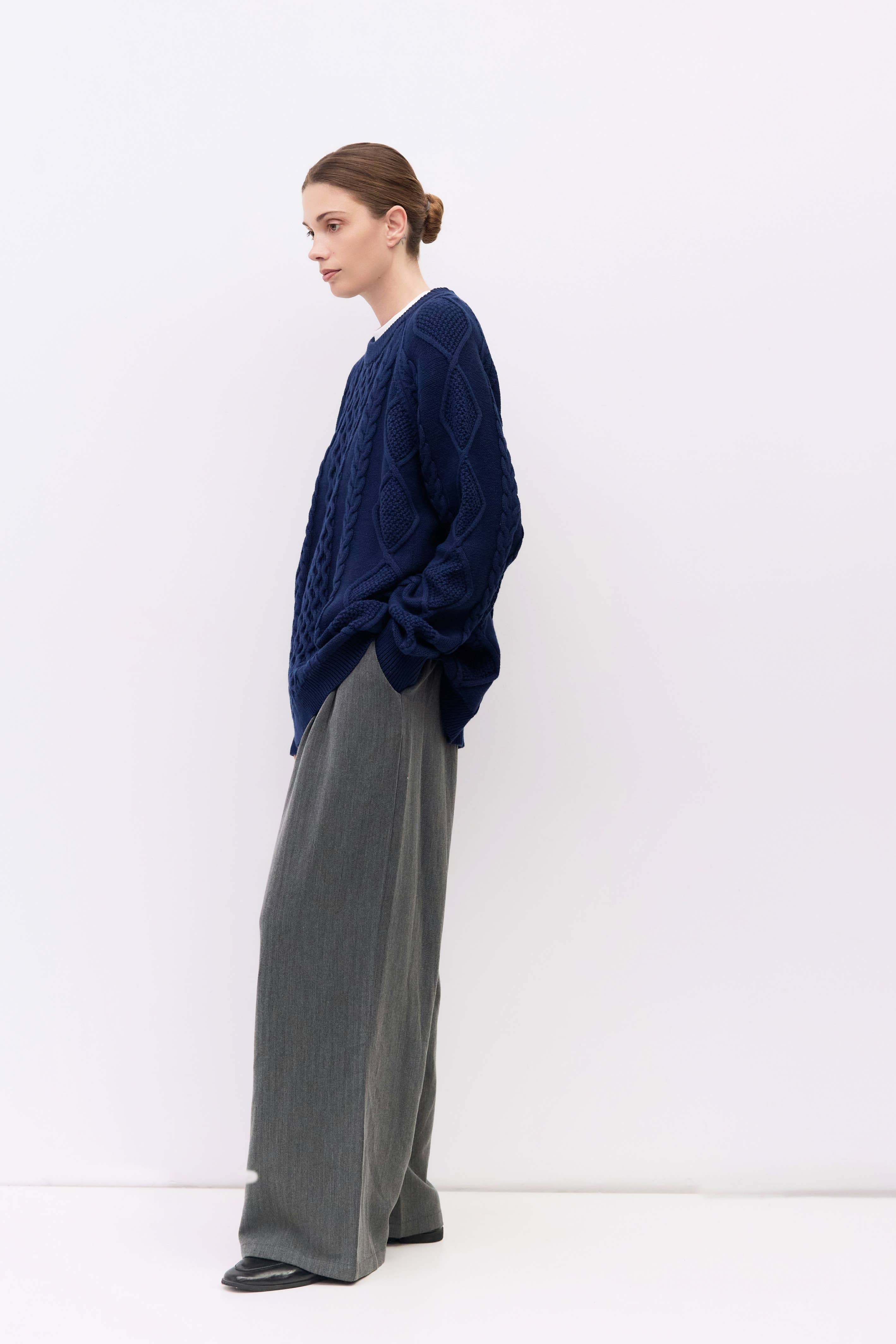 The Hallie Sweater | Women's Cable Knit Sweater