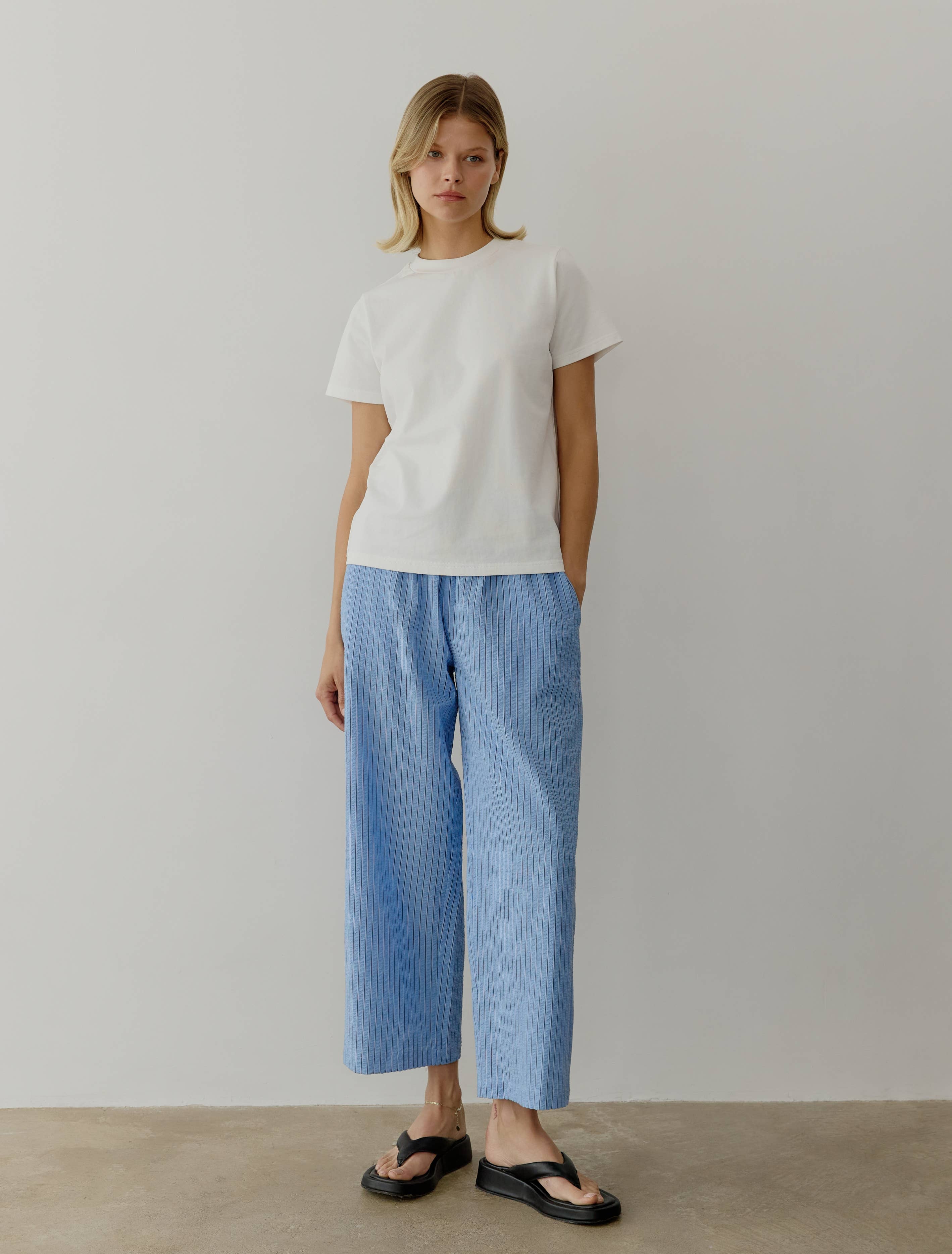 The Lanie Long Top | Casual Comfort Staple Tee