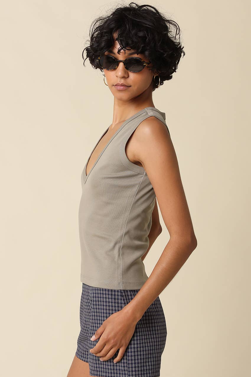 KENNY V - NECK FITTED TANK