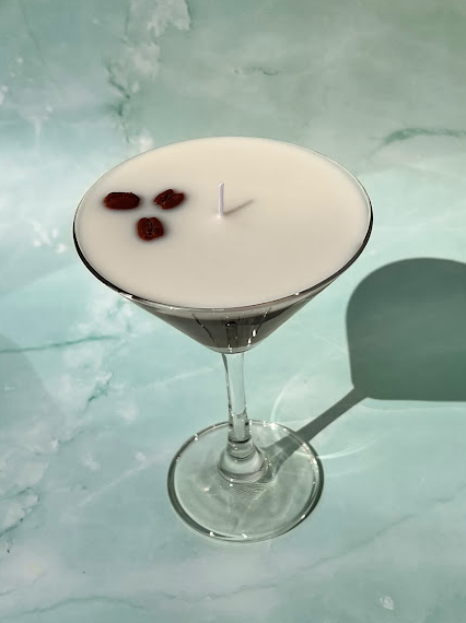 Espresso Martini Candle Realistic