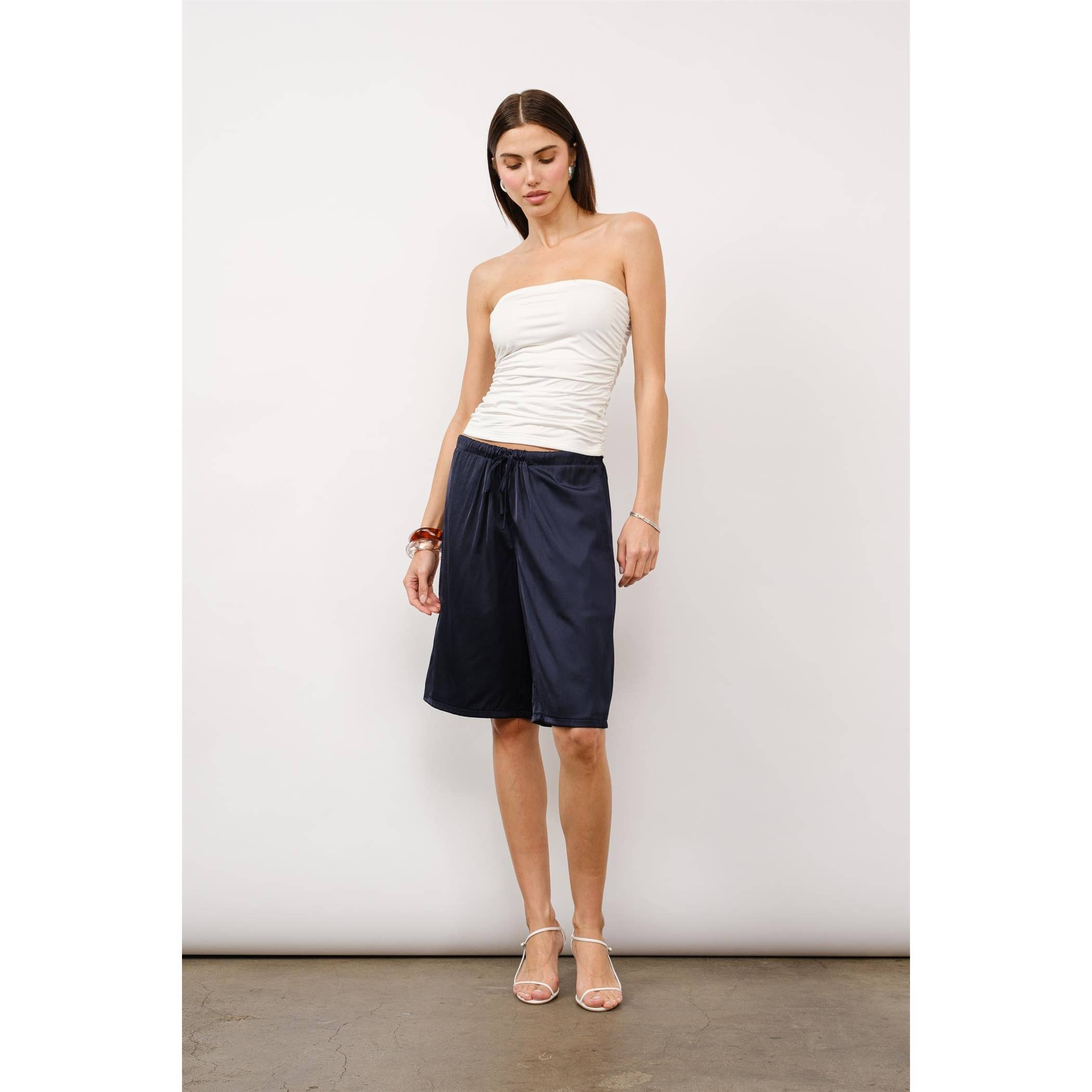 Juliet Ruched Tube Top