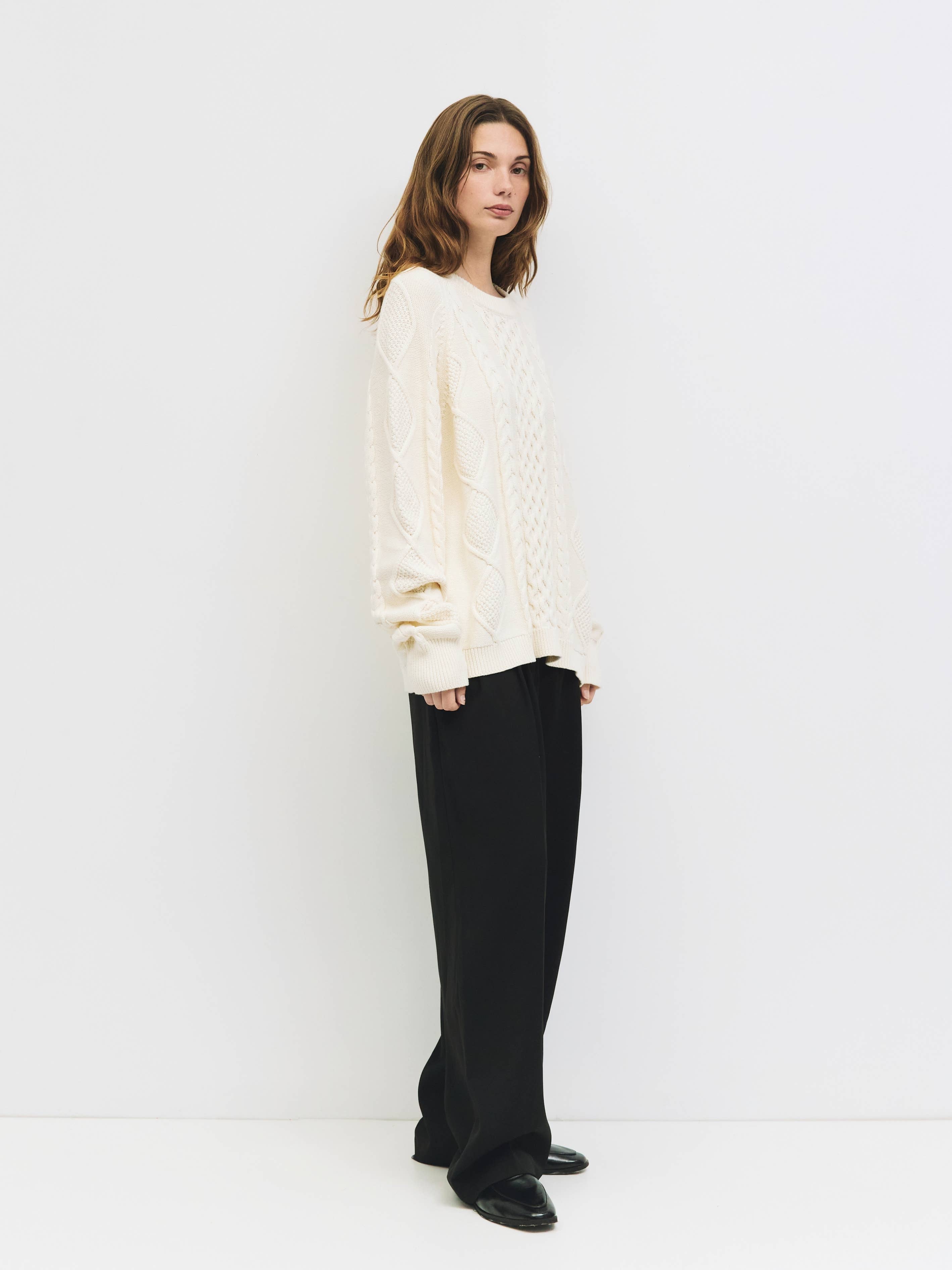 The Hallie Sweater | Women's Cable Knit Sweater