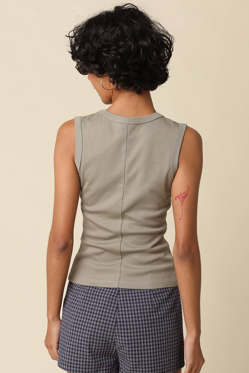 KENNY V - NECK FITTED TANK