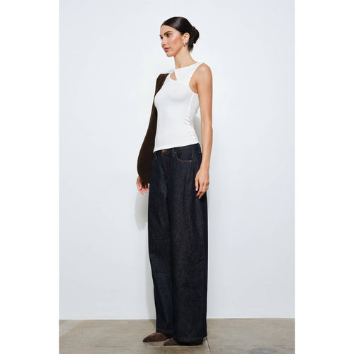 Aspen Asymmetrical Cutout Top