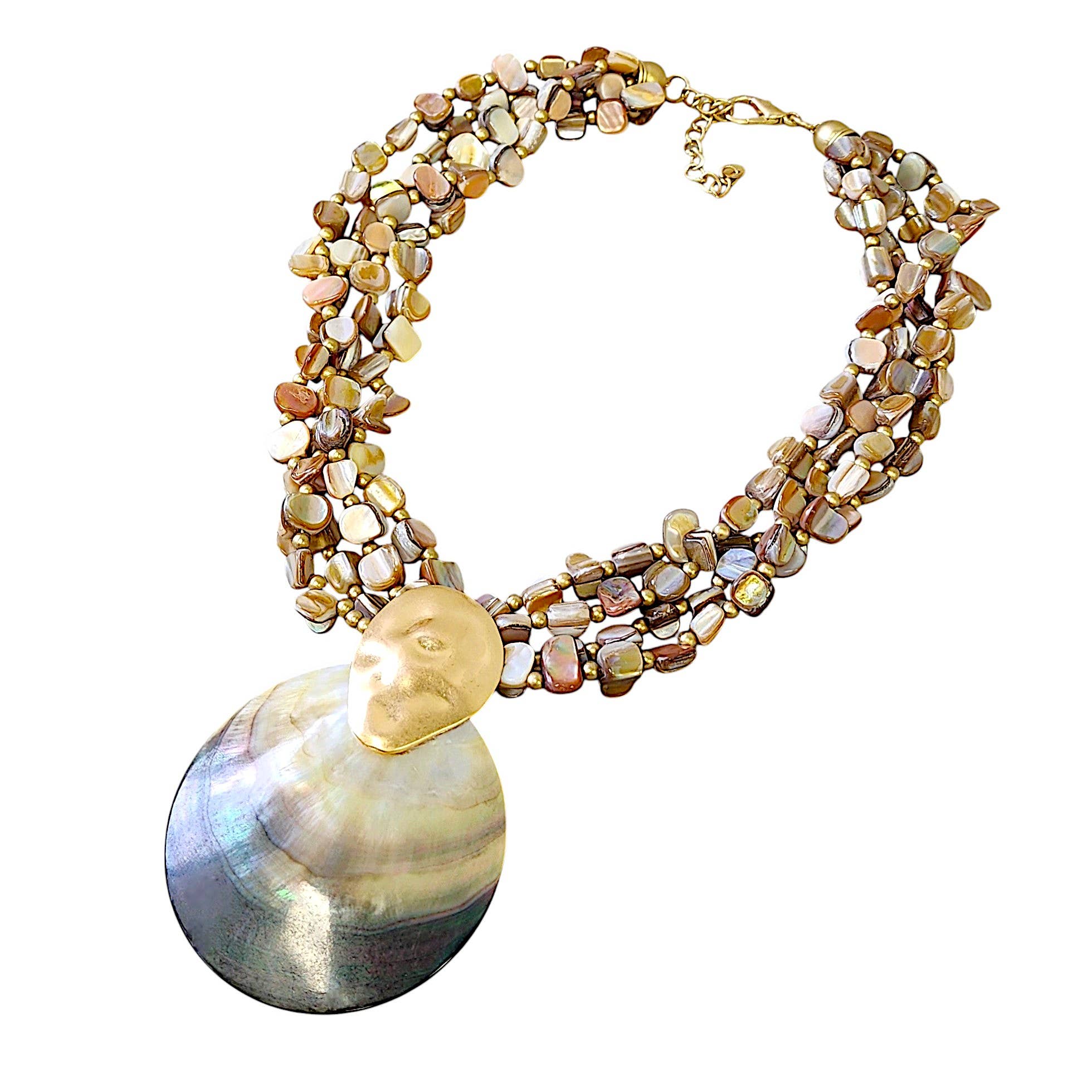 Mocha Mousse | Seashell Necklace | Beach | Coastal | Boho
