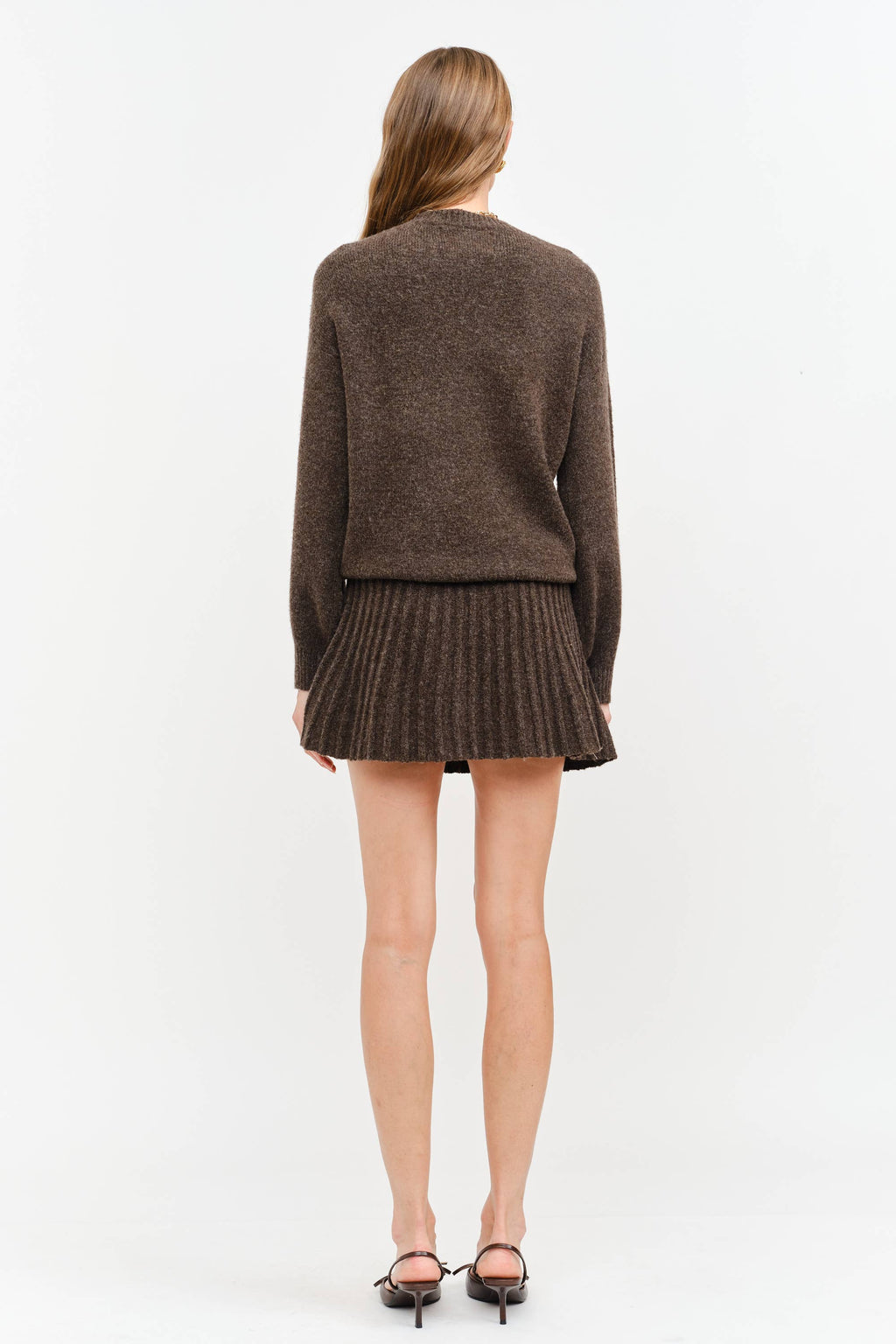 BEAU MOCHA SWEATER
