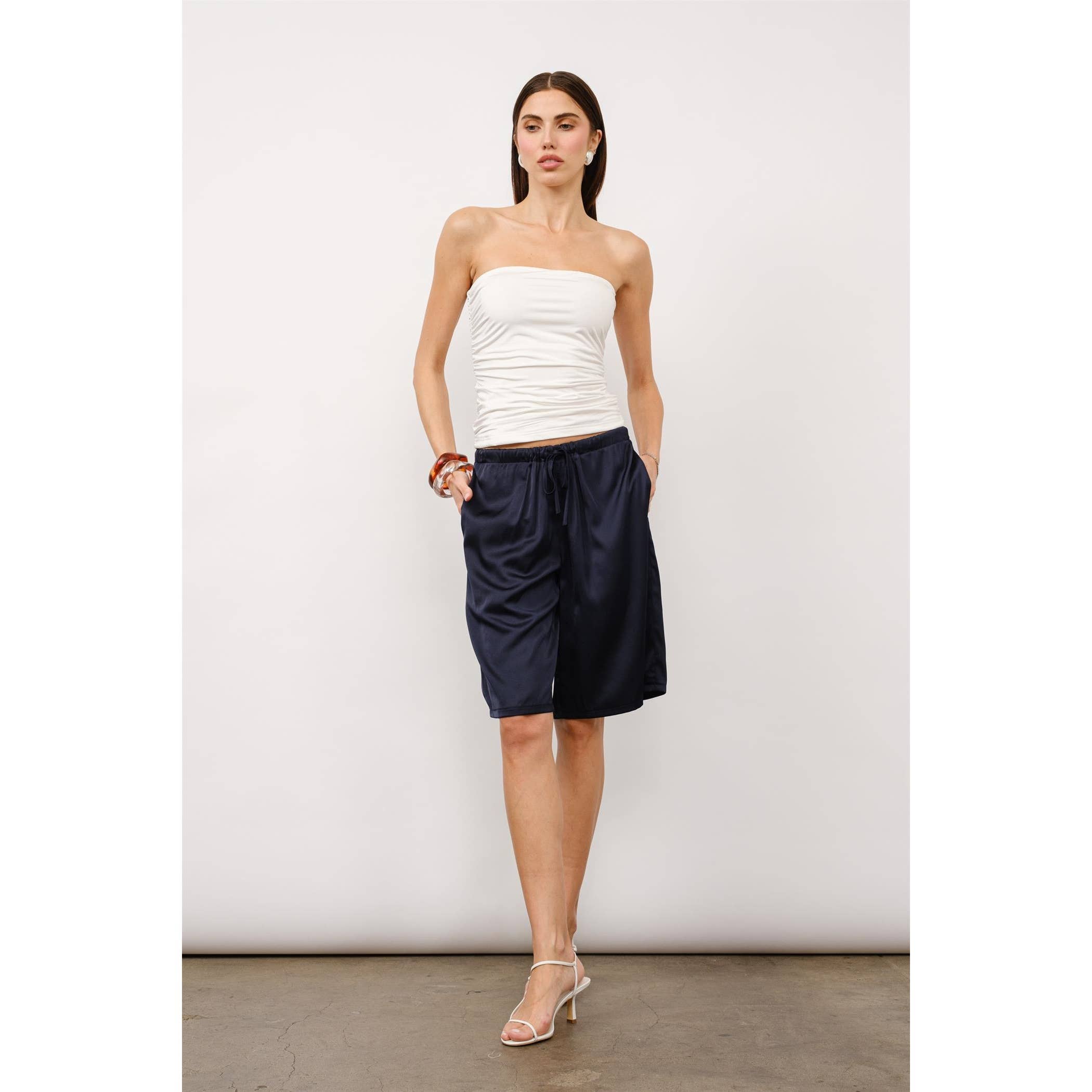Juliet Ruched Tube Top