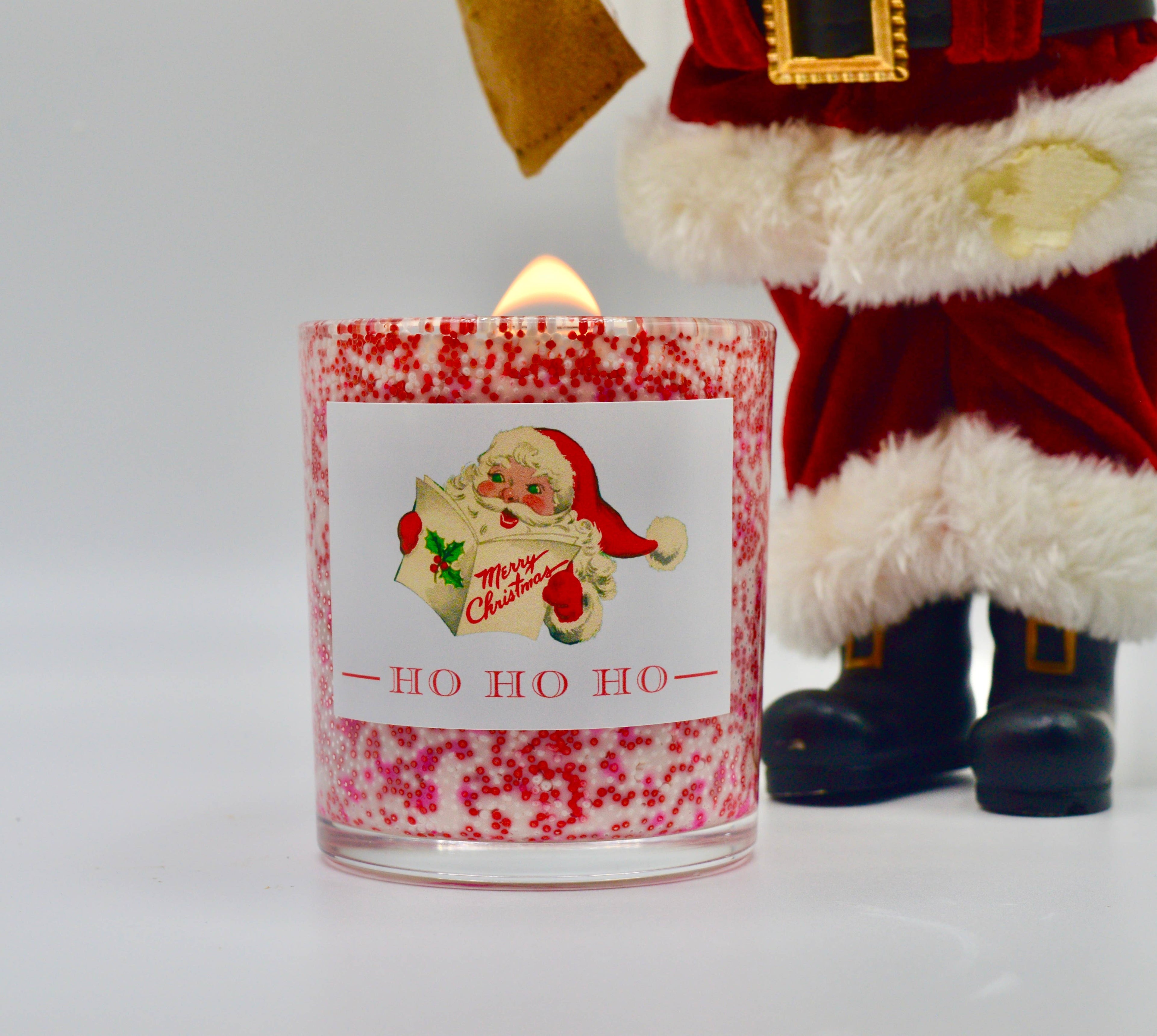 Santa Christmas Candle