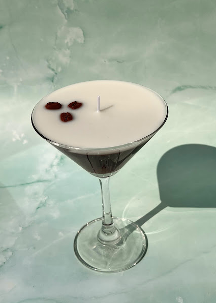 Espresso Martini Candle Realistic
