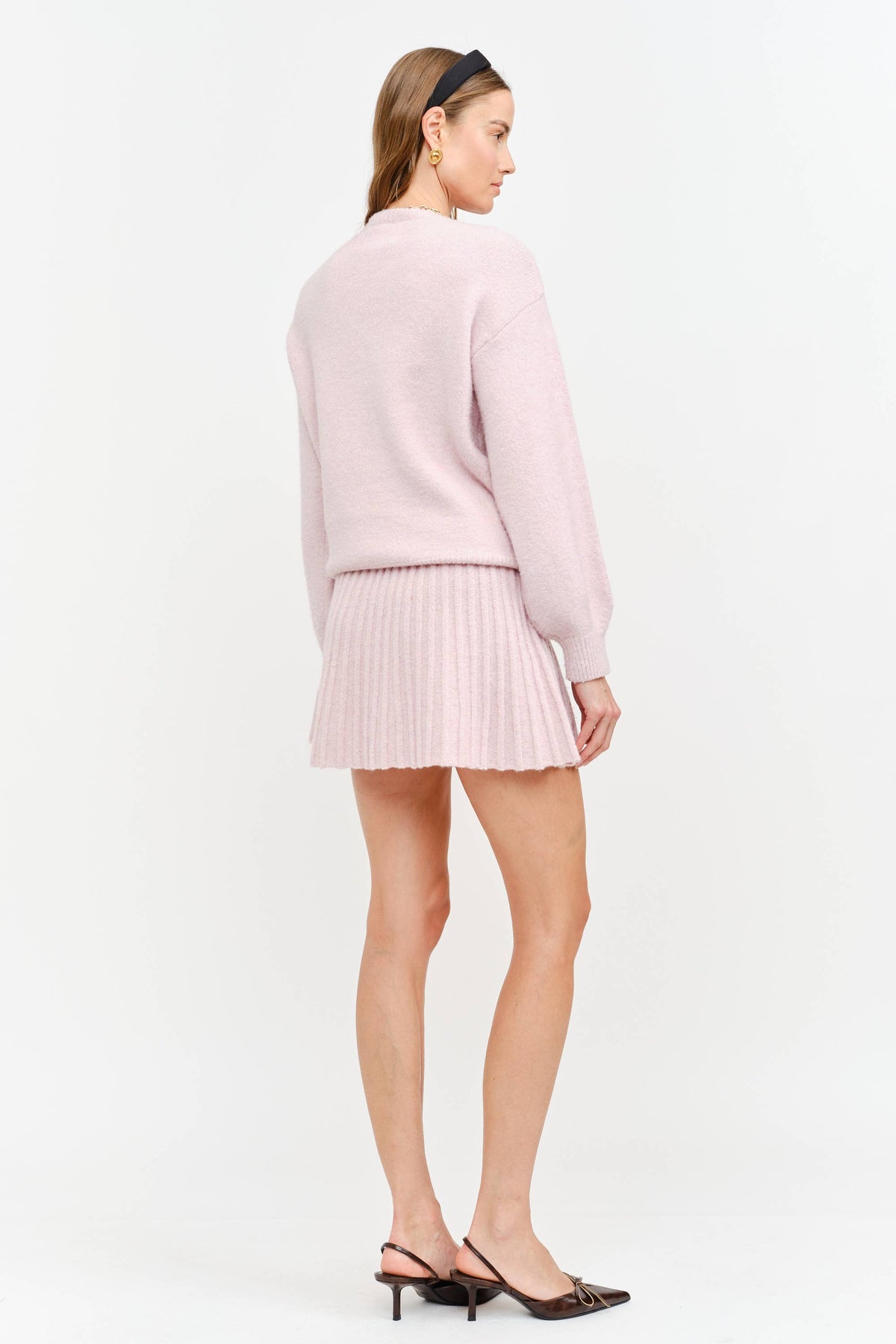 BEAU DUSTY ROSE SWEATER