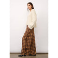 Elina Side Tie Elastic Drawstring Long Pants