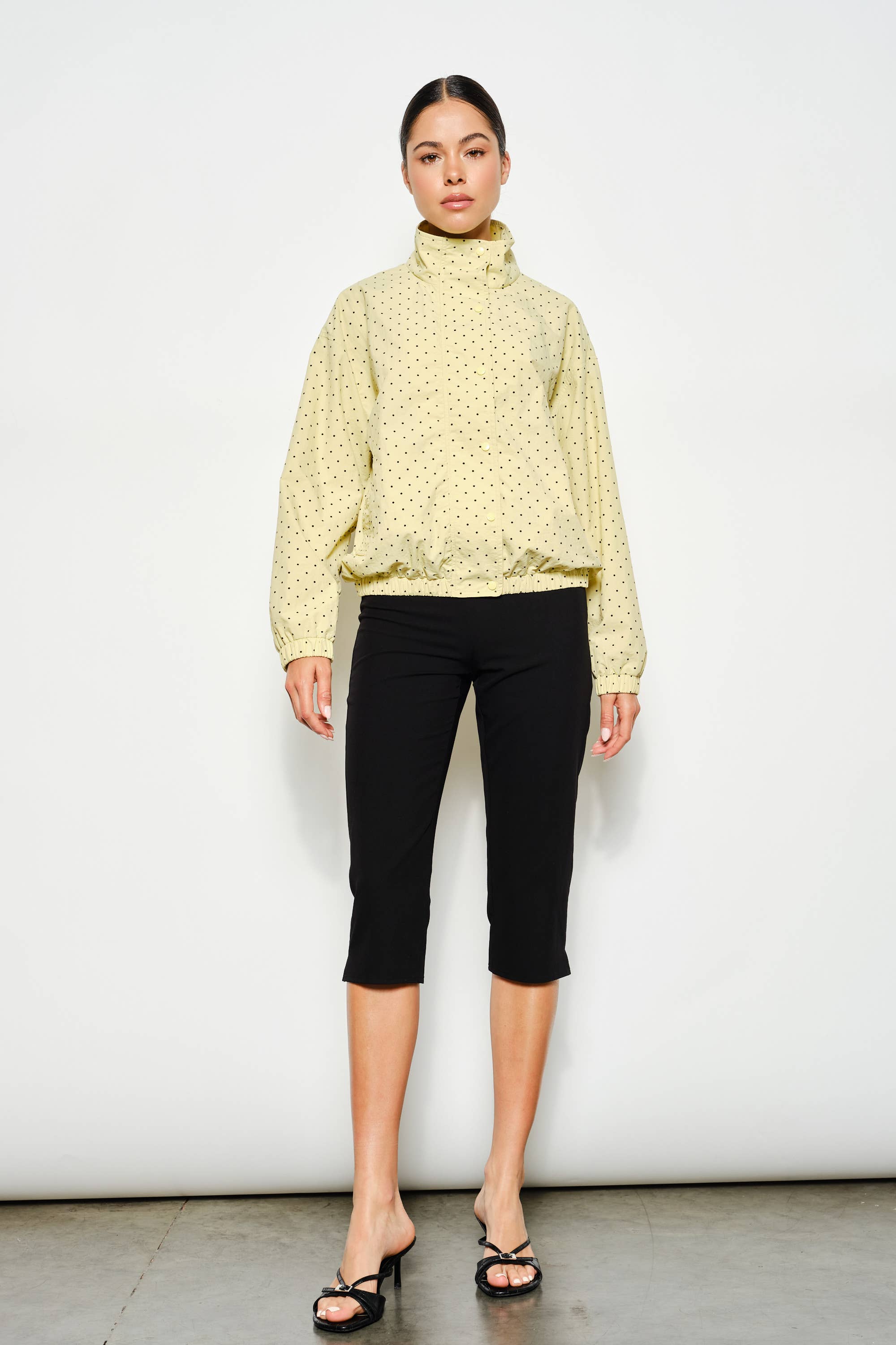 DAMON POLKA DOT WINDBREAKER