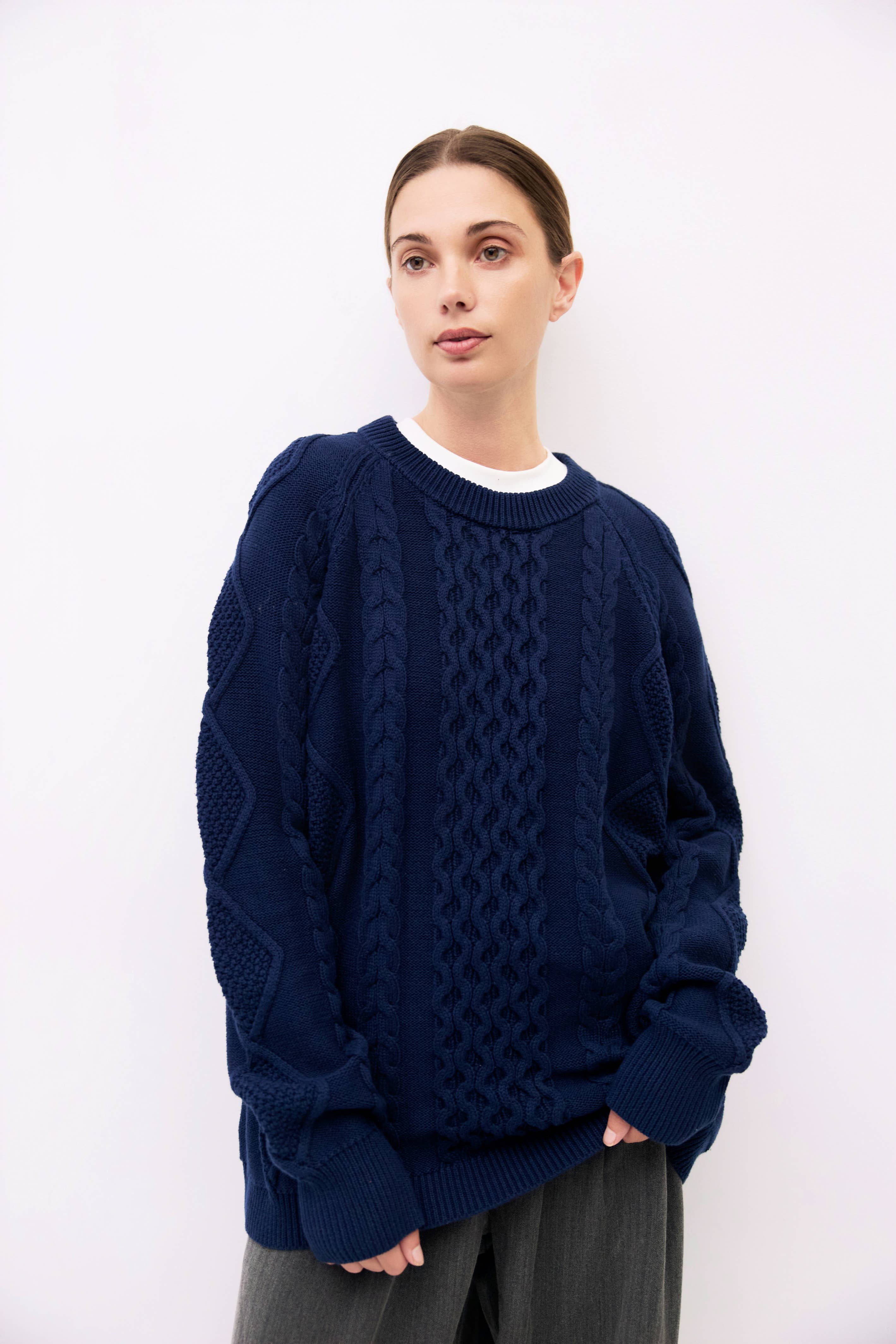 The Hallie Sweater | Women's Cable Knit Sweater