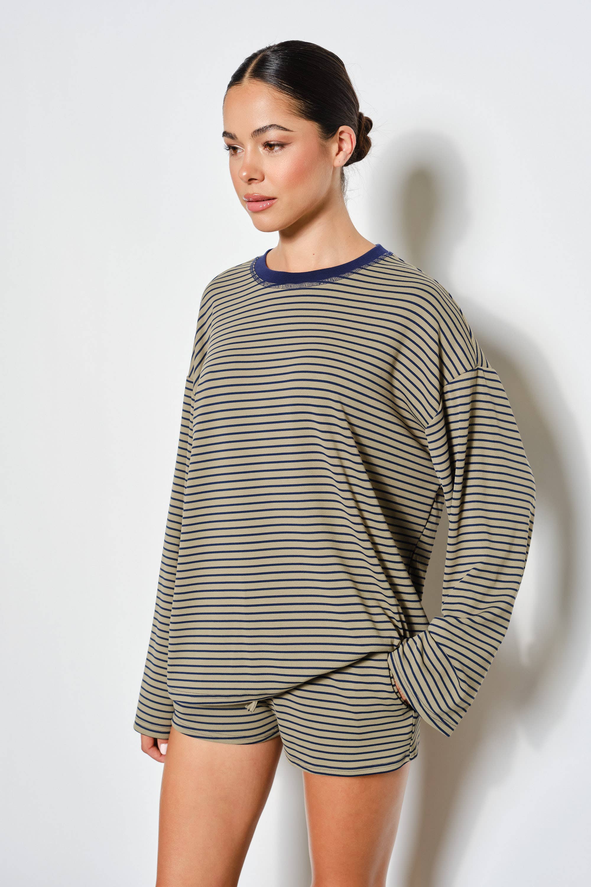 CASSANDRA STRIPED TOP