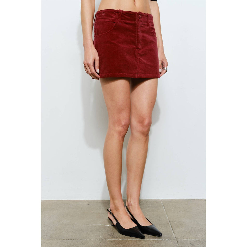 Annika Corduroy Mini Skort