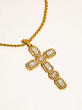 BELROSE CROSS NECKLACE