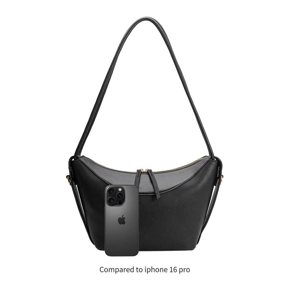 Wesley Mushroom Recycled Vegan Shoulder Bag