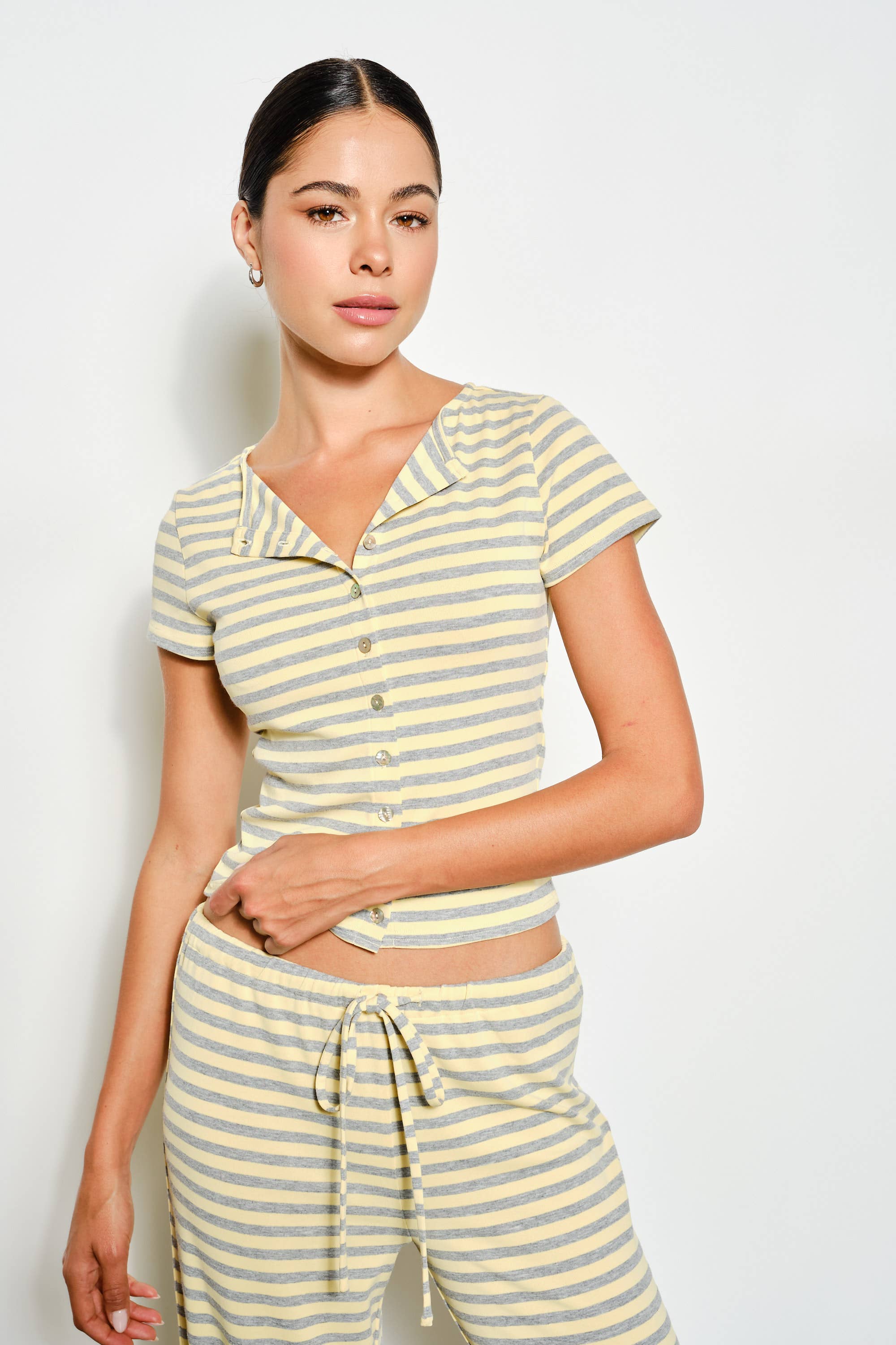 RONNIE STRIPED TOP