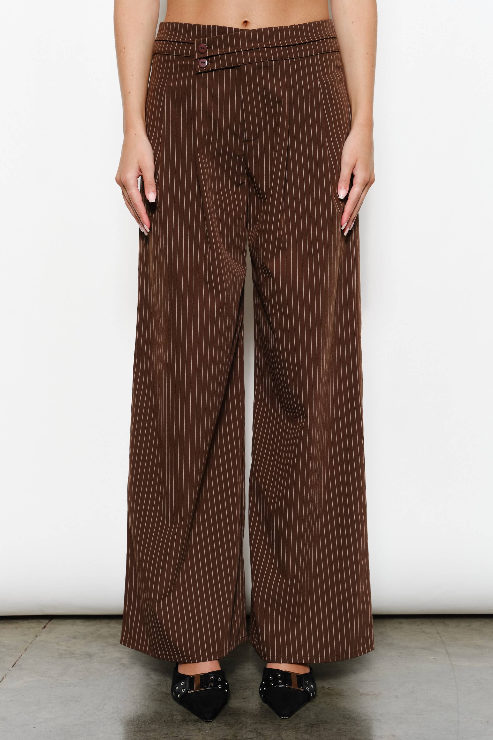 Paula Striped Trousers