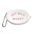 Coin Pouch Keychain - Oat Milk Money