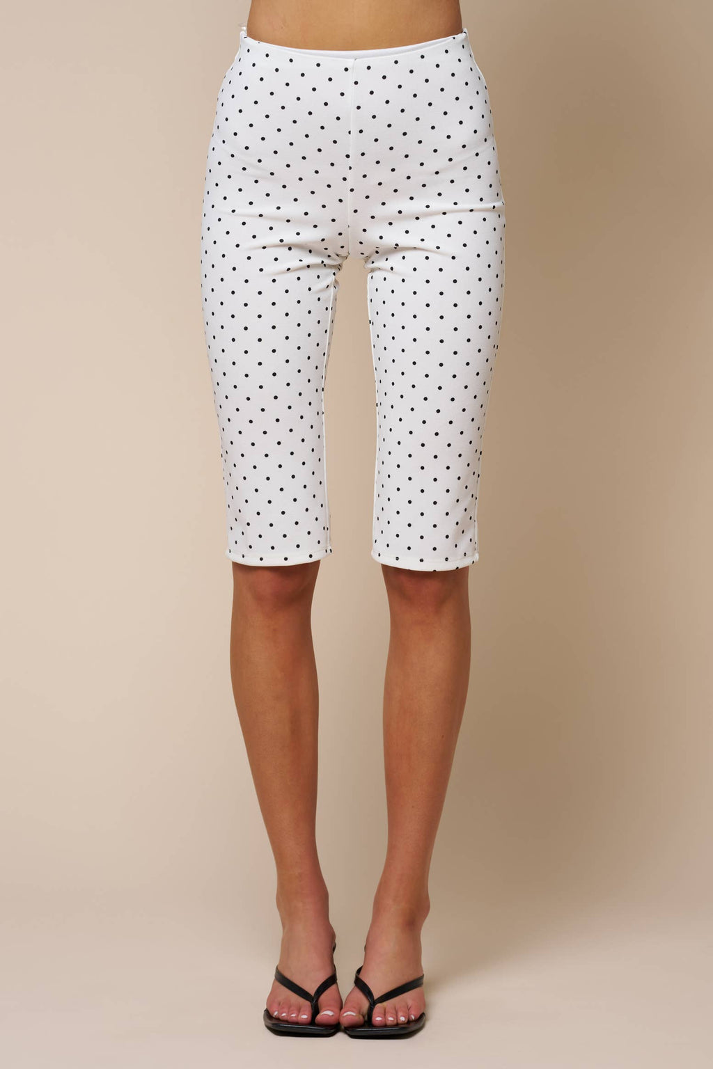 POLKA DOT CAPRI PANTS