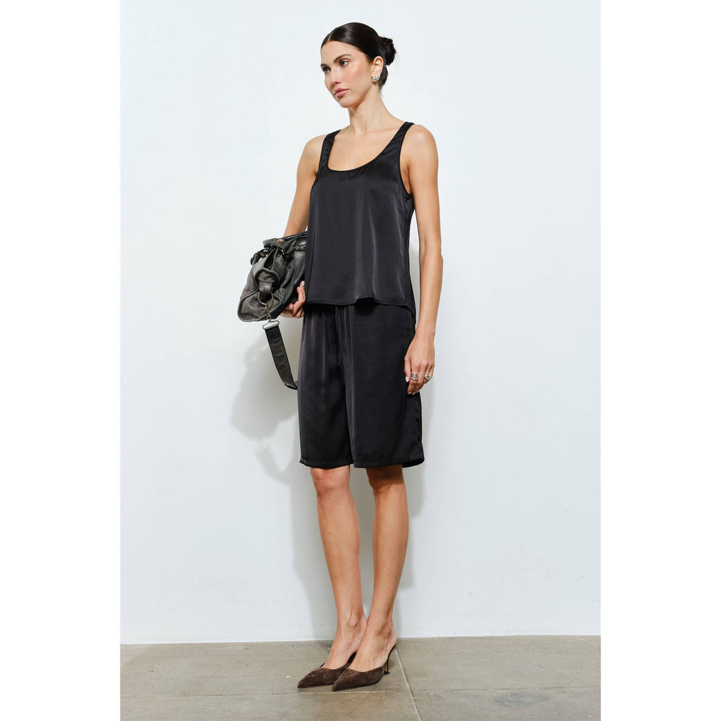 Cordova Satin Scoop Neck Tank