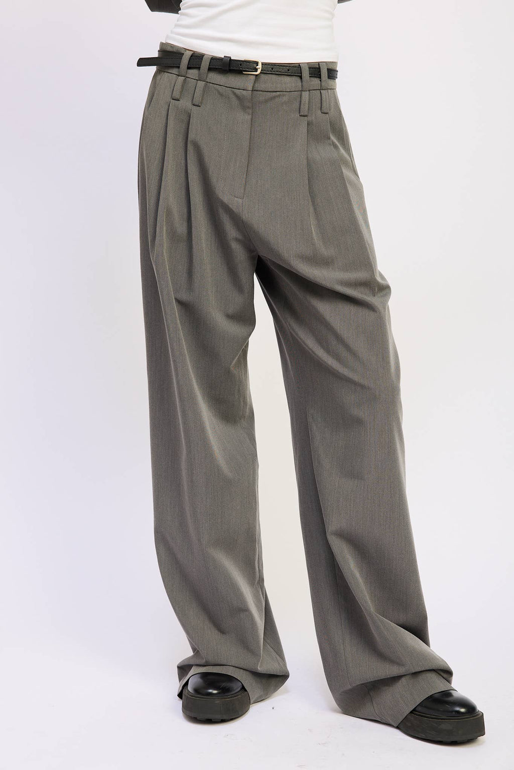 High Waist Trouser with Belt