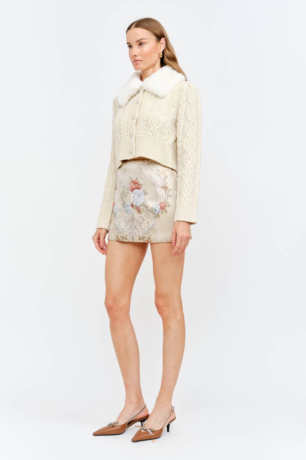 Angie Ivory Cardigan