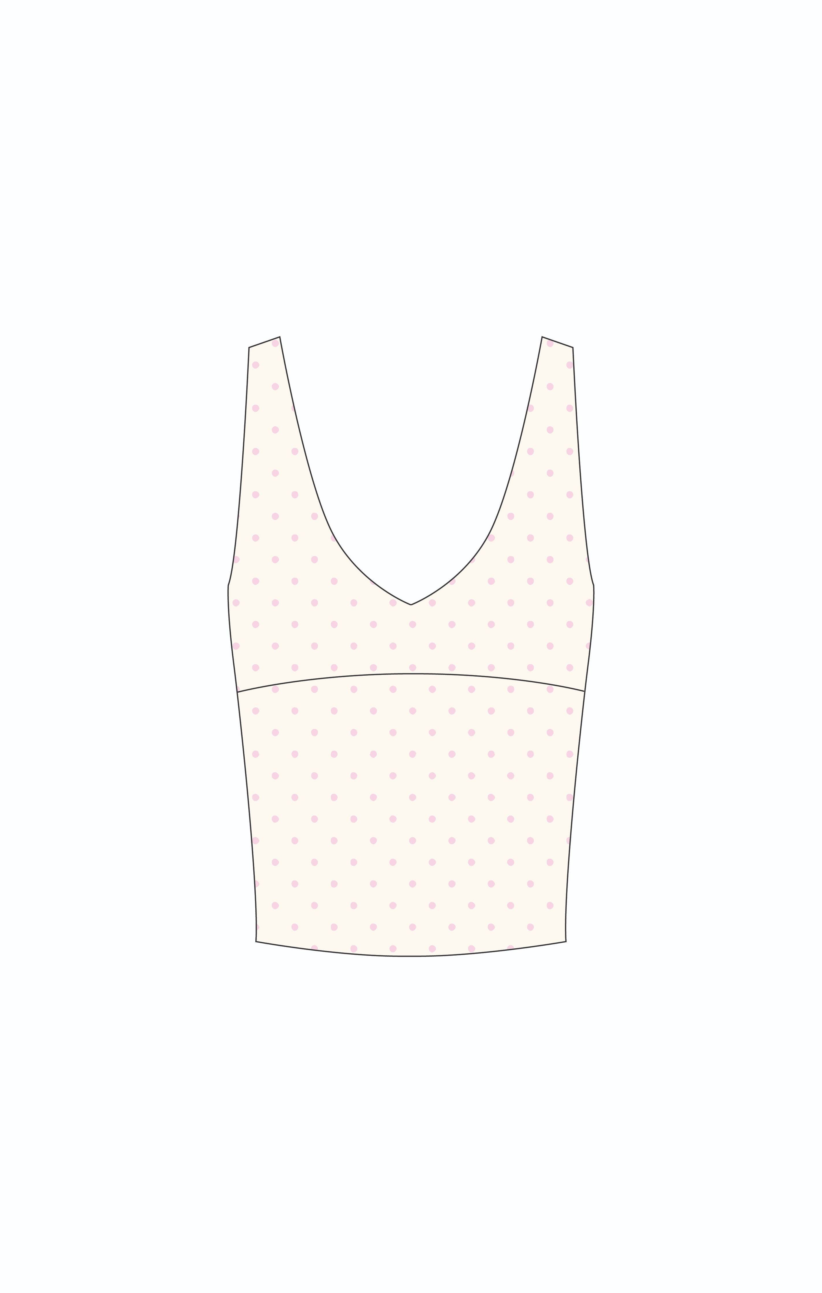 Happy Camp3r - WHISPERING DOTS HARPER ACTIVE TOP