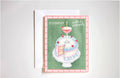 Let's celebrate with cake & cocktails birthday card