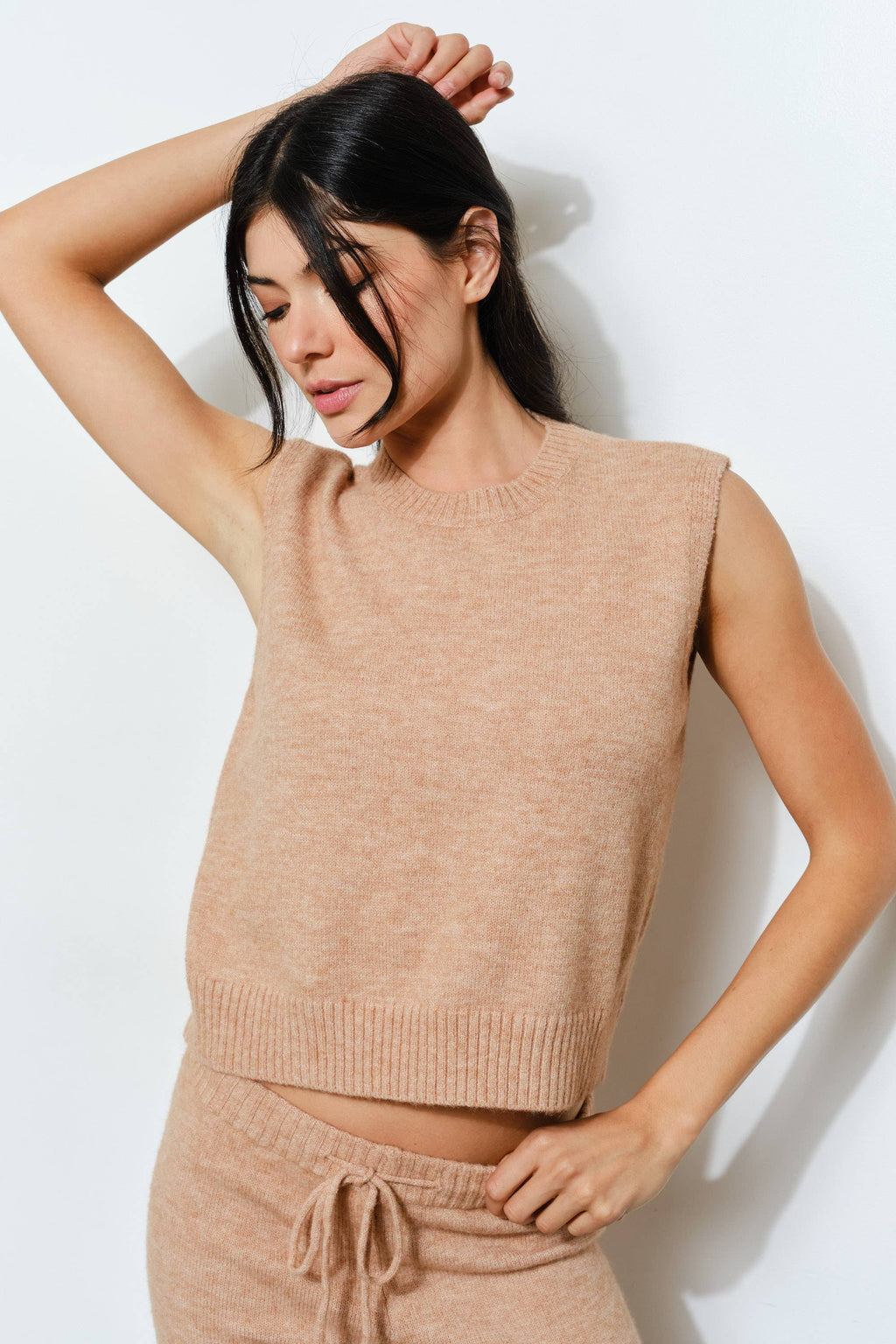 NICOLA KNIT VEST TOP