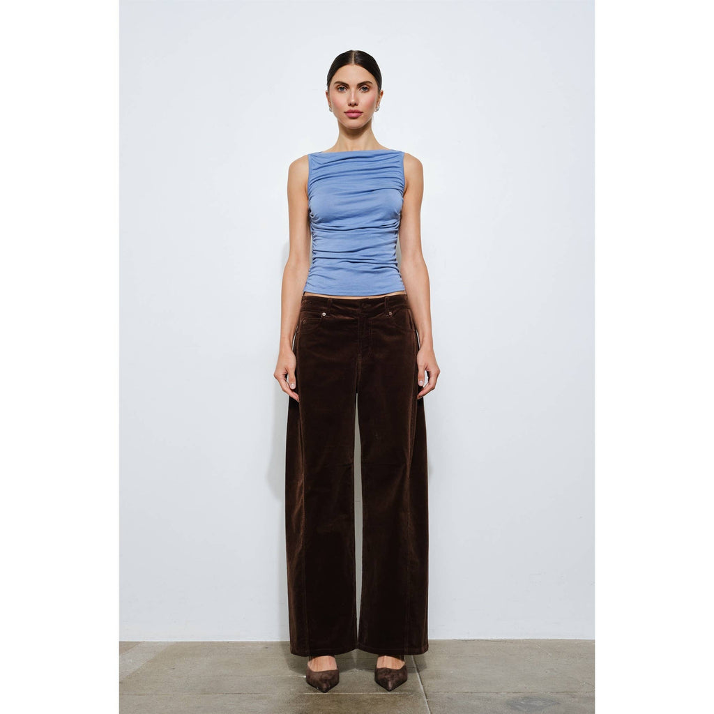 Catalina Draped Sleeveless Top
