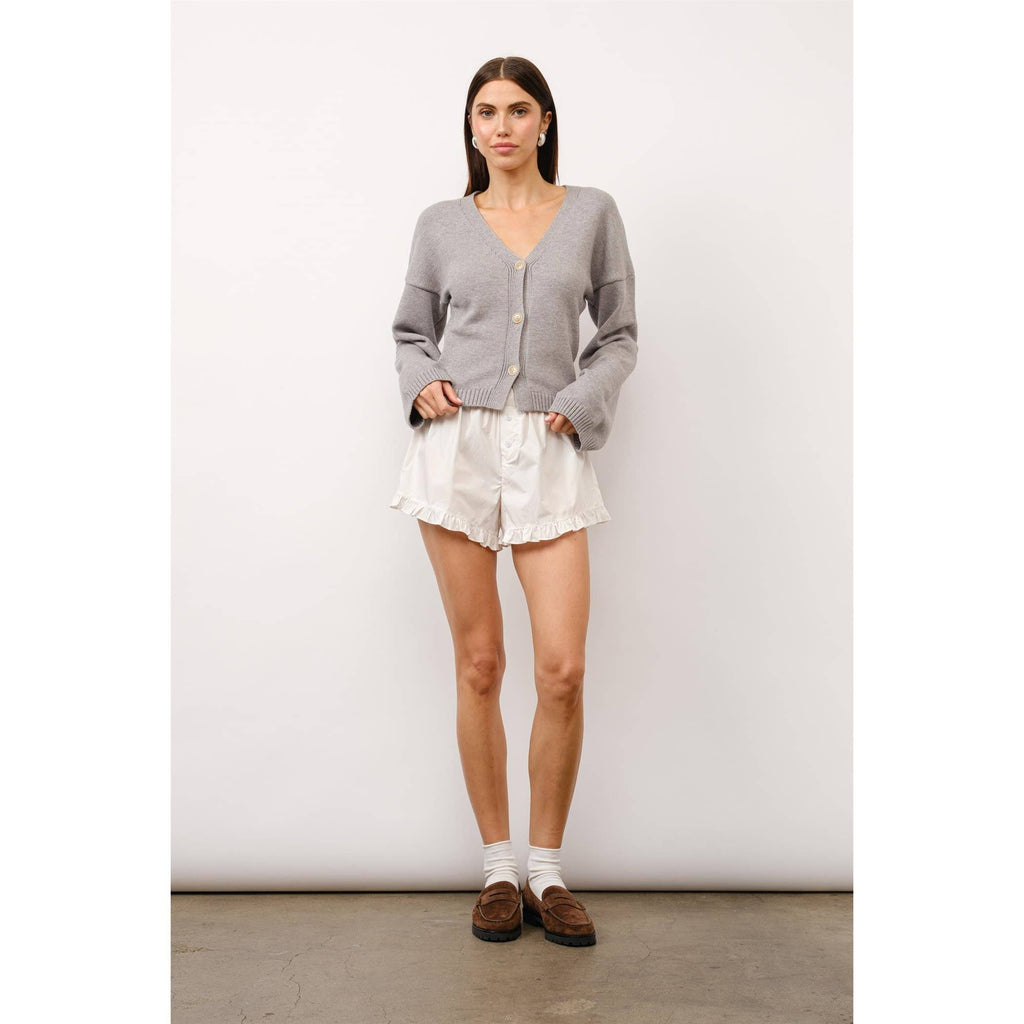 Eden Fitted Button-up Cardigan