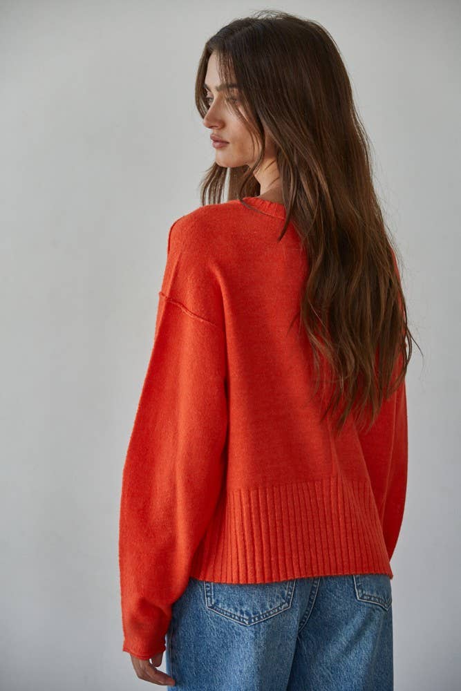 Knit Sweater Light Weight Cardigan