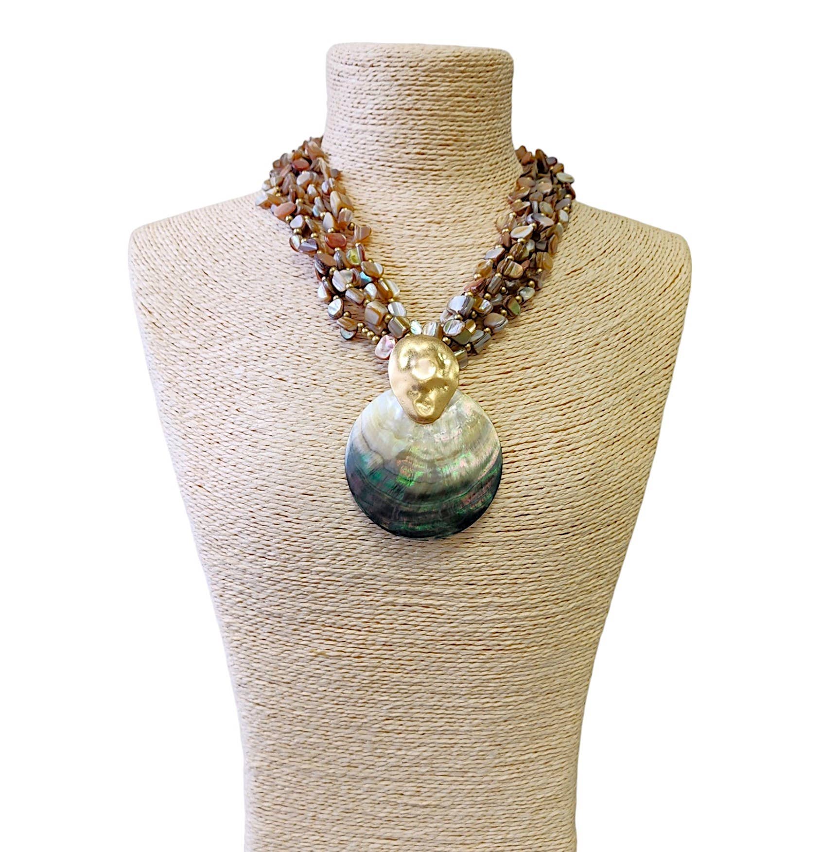 Mocha Mousse | Seashell Necklace | Beach | Coastal | Boho