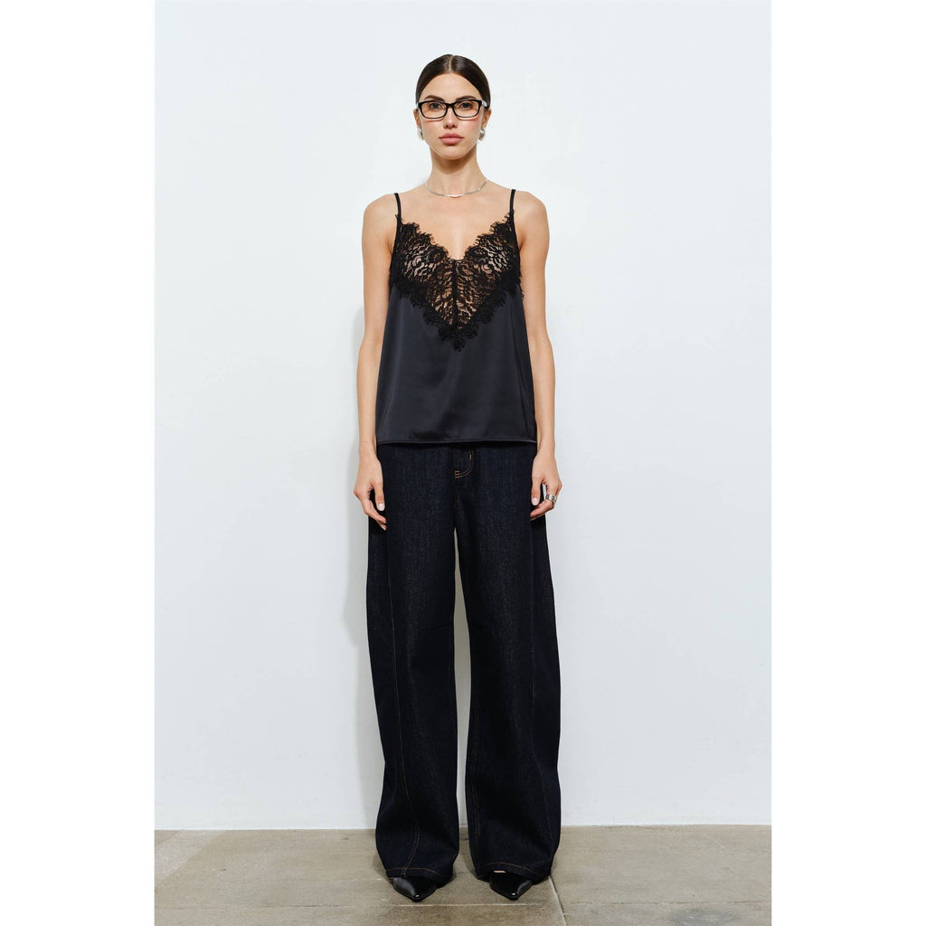 Geneva Lace Trim Cami