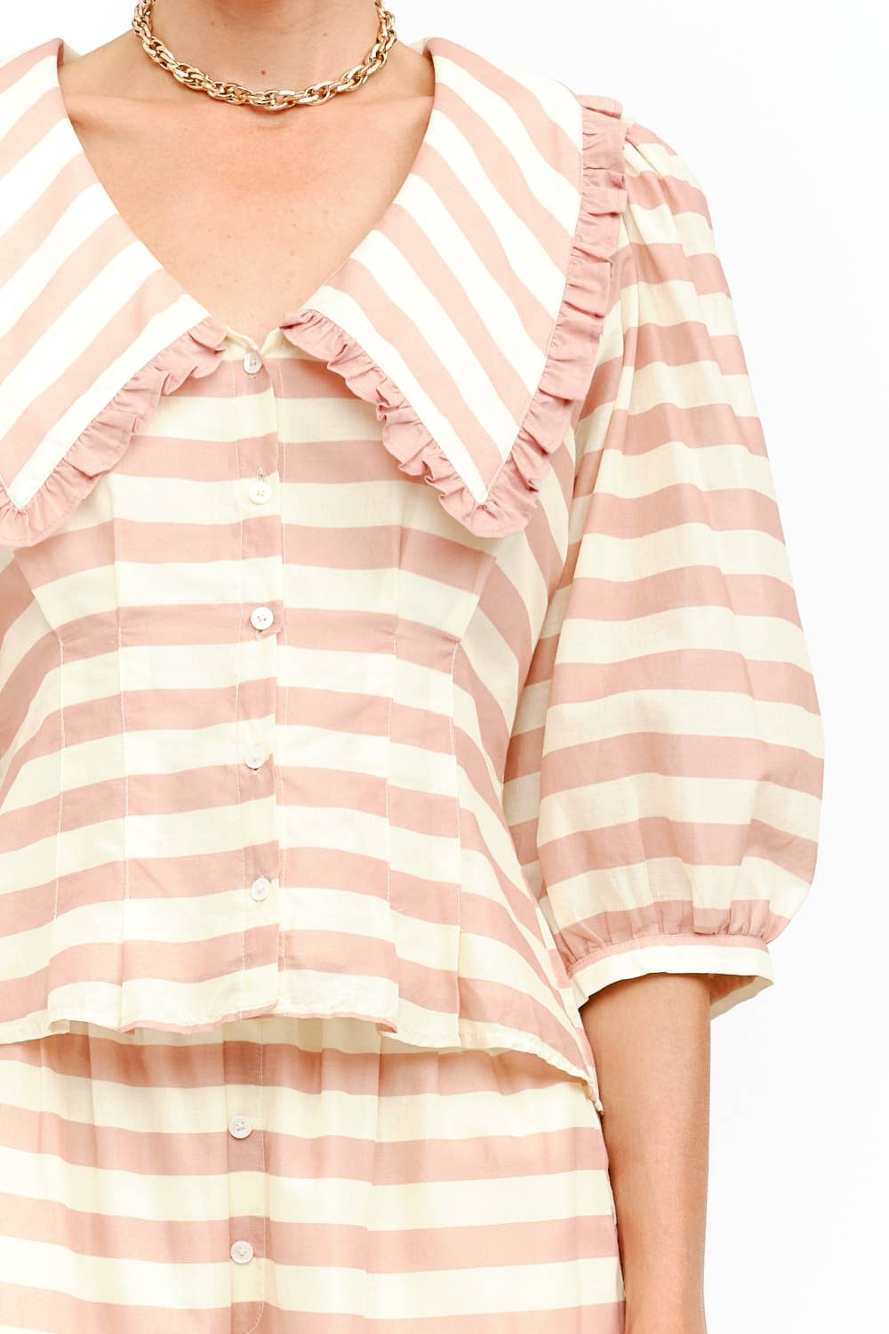 Frankie Striped Blouse
