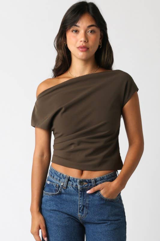 ANAHI SHOULDER TOP