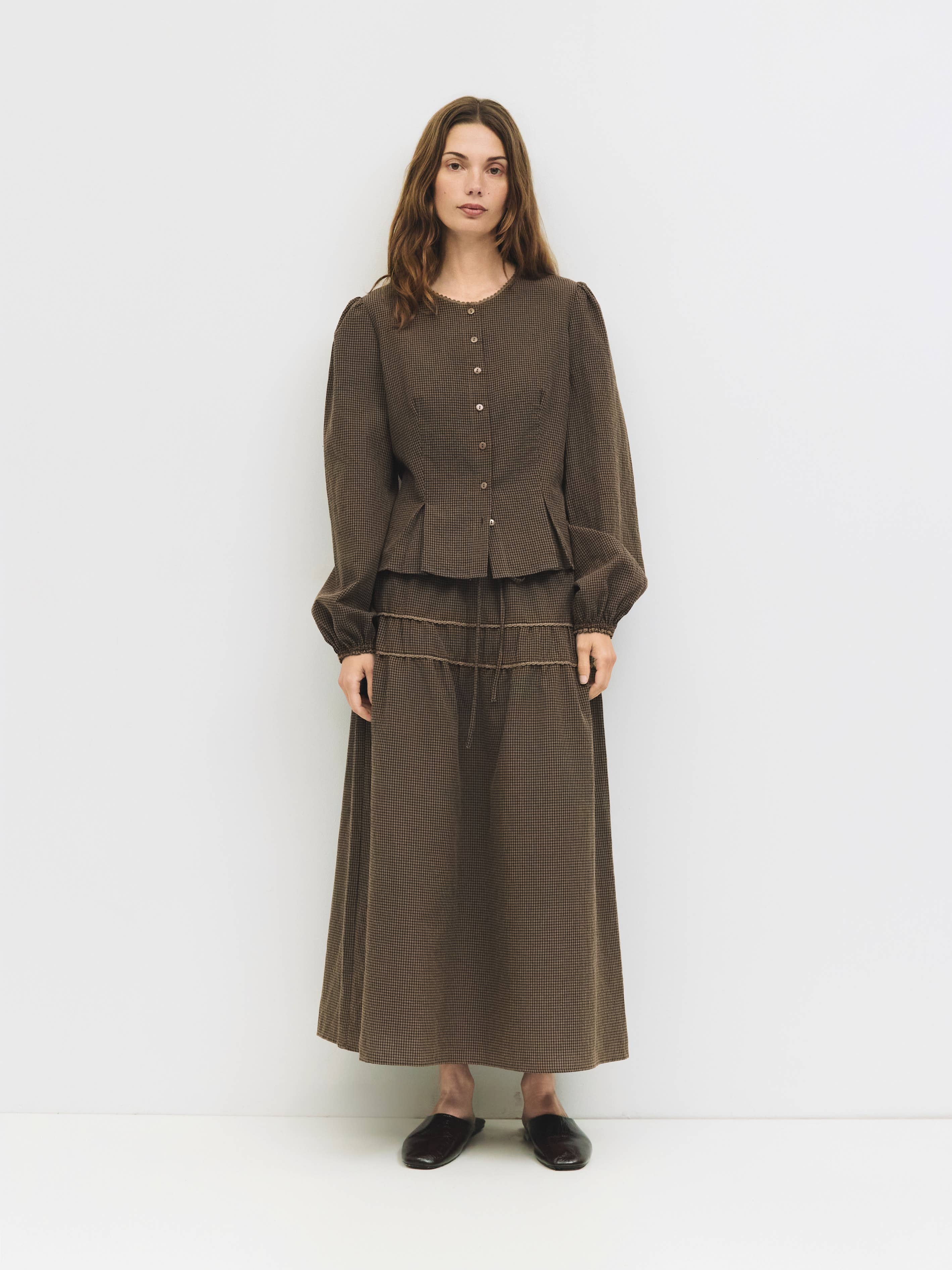 The Katie Top | Fitted Button-Down Blouse