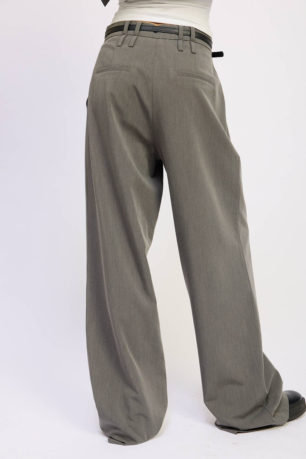 High Waist Trouser with Belt